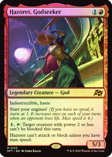 Hazoret, Godseeker (DFT) (133) / Foil