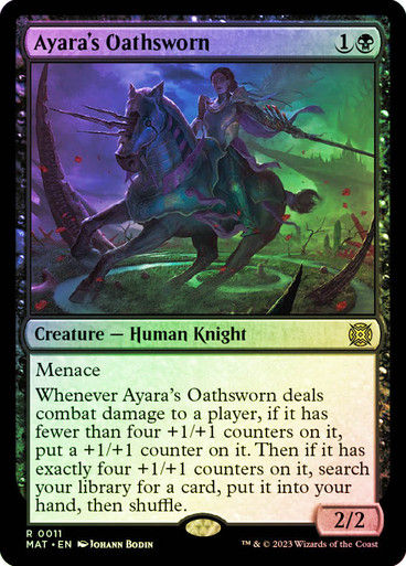Ayara's Oathsworn (MAT) / Foil