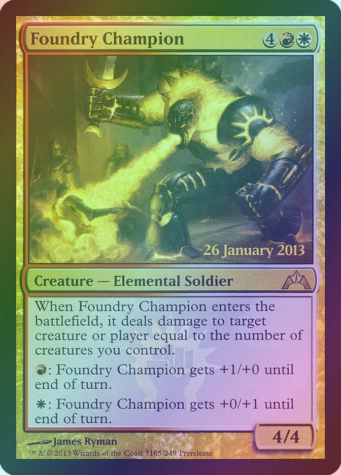 Foundry Champion (PGTC) (165★) / Foil