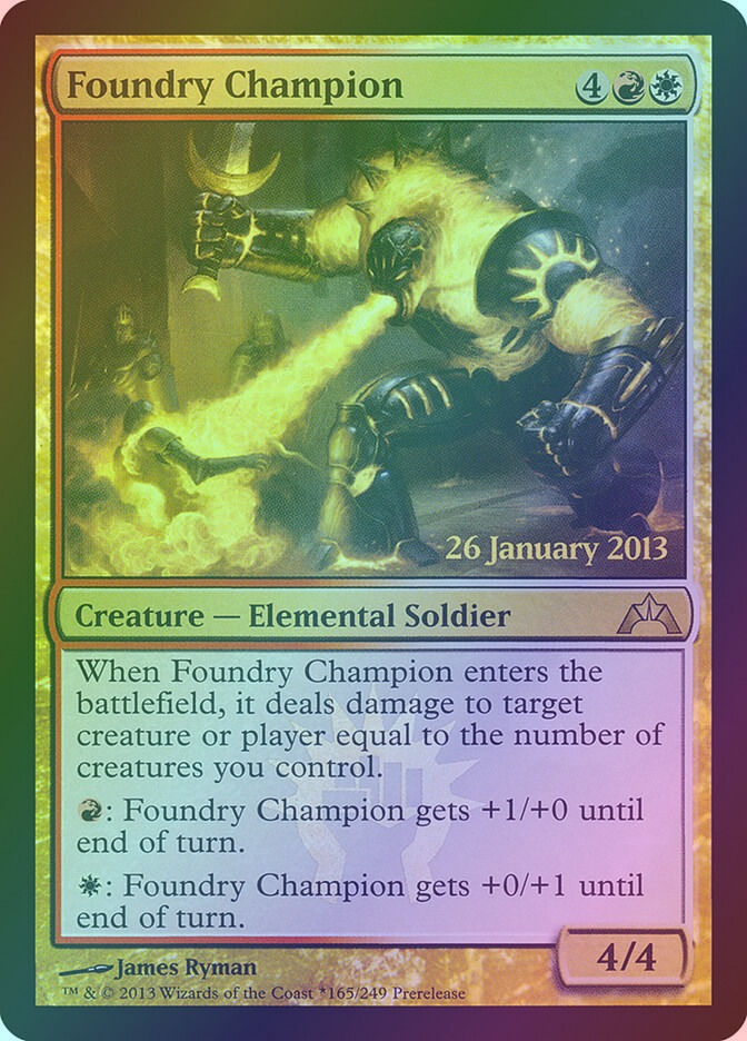 Foundry Champion (PGTC) (165★) / Foil