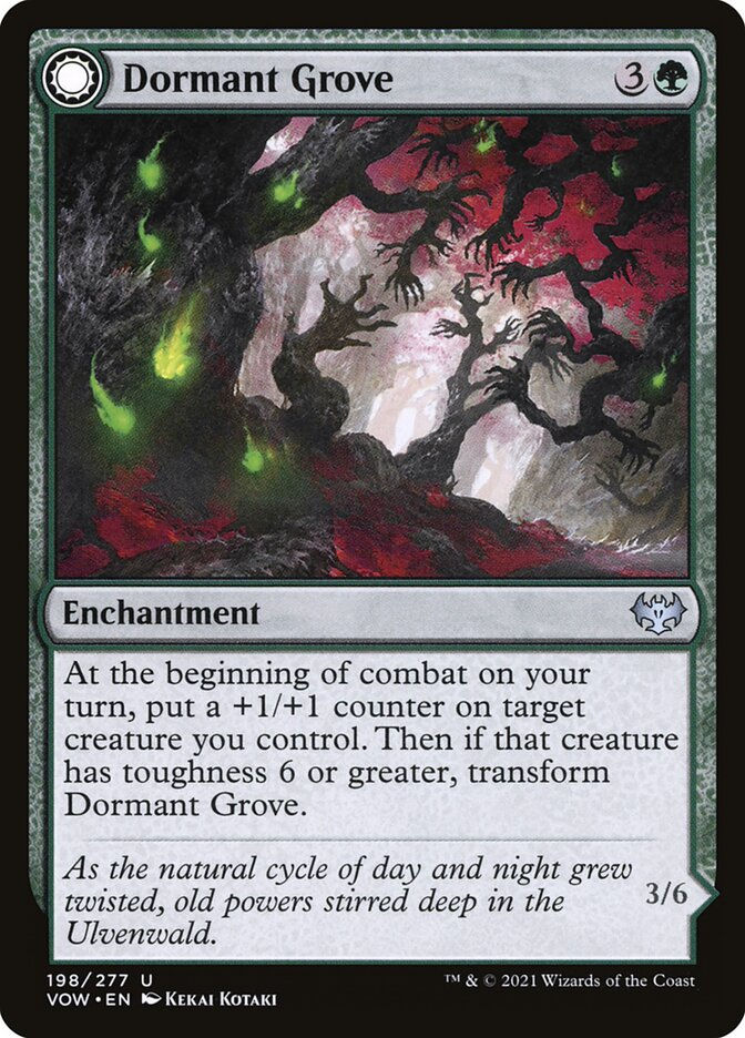 Dormant Grove // Gnarled Grovestrider (VOW) (198) — cara 1 de 2