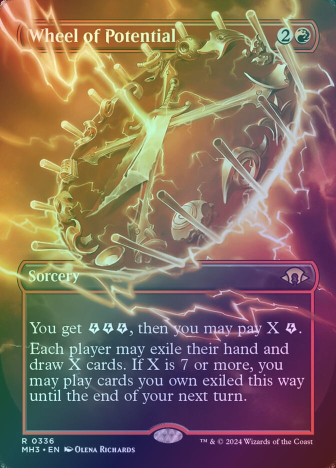 Wheel of Potential (MH3) (336) / Borderless / Foil