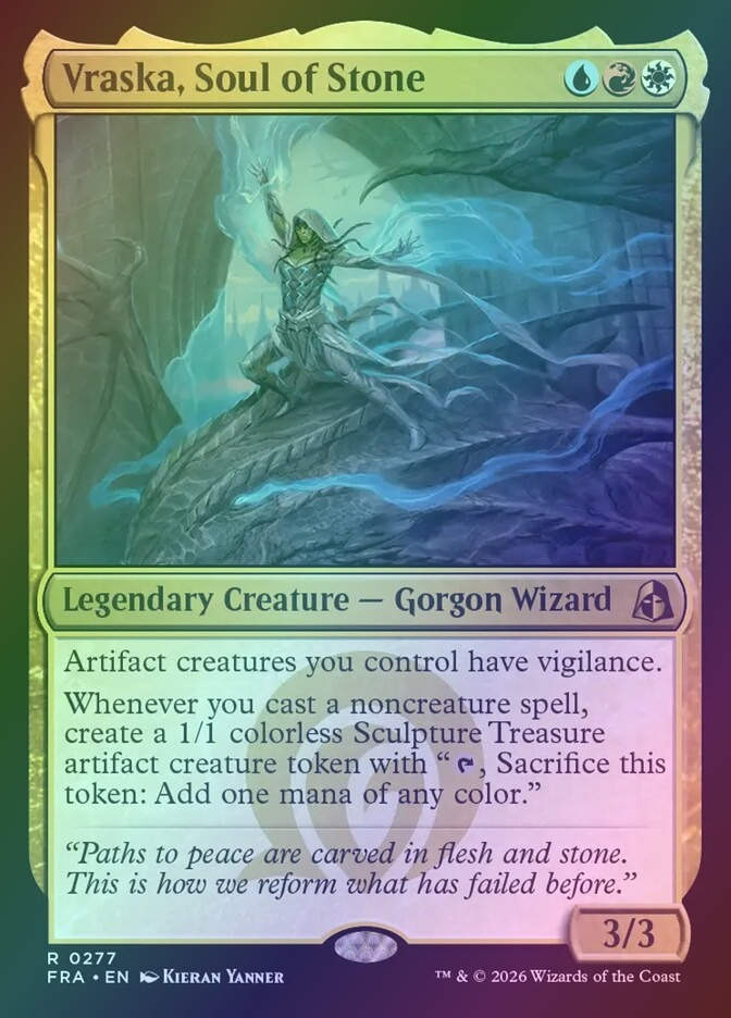 Vraska, Soul of Stone (FRA) (277) / Foil