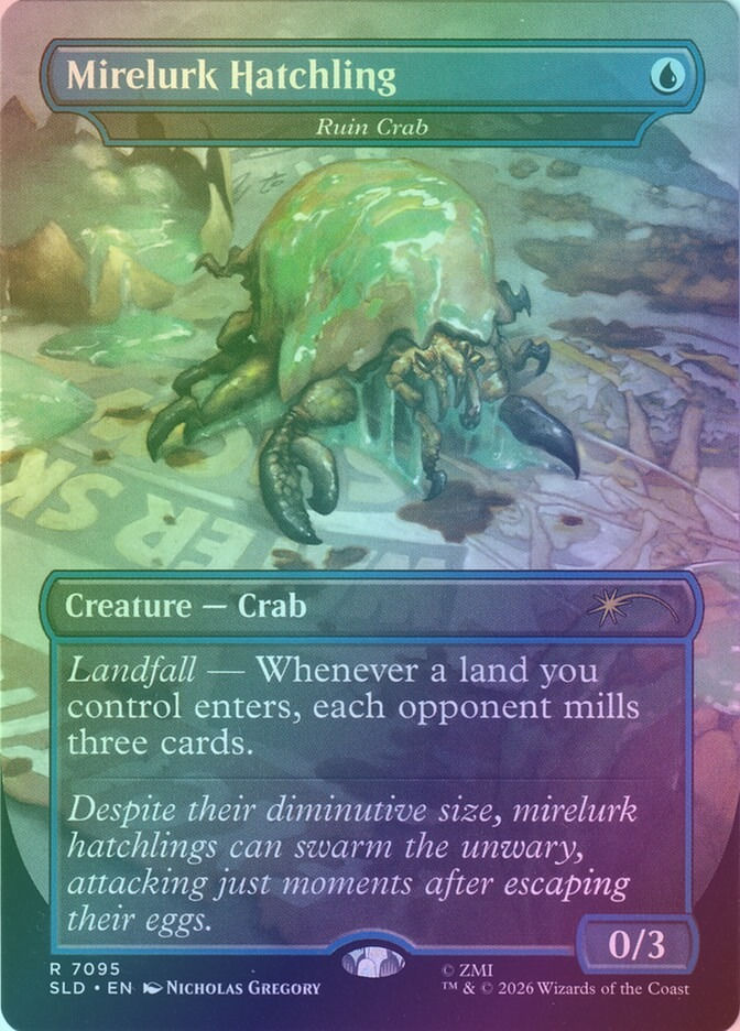 Ruin Crab (SLD) (7095) / Borderless / Foil