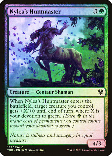 Nylea's Huntmaster (THB) (187) / Foil