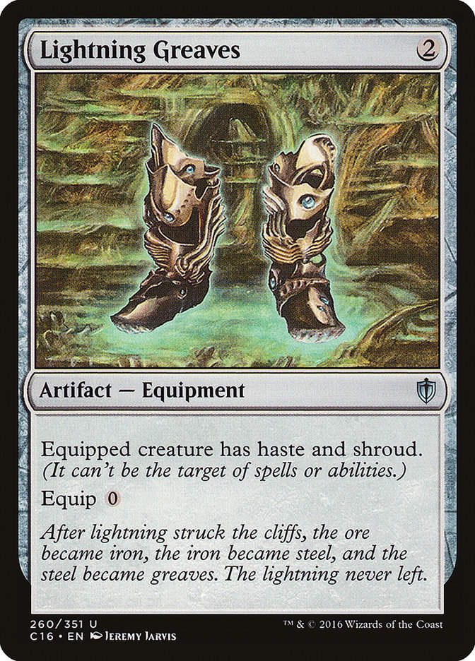 Lightning Greaves (c16)