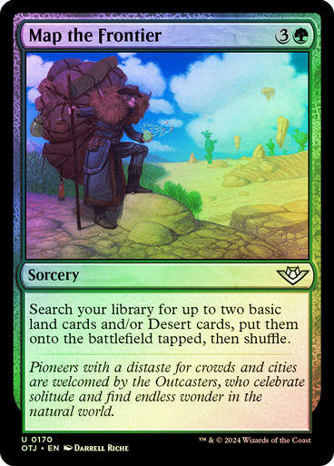 Map the Frontier (otj) (170) / Foil