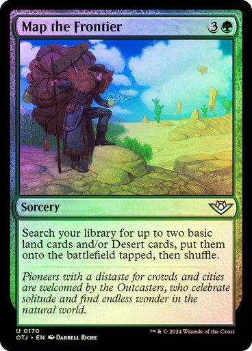 Map the Frontier (otj) (170) / Foil