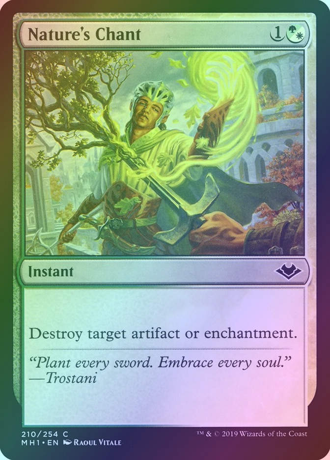 Nature's Chant (MH1) (210) / Foil