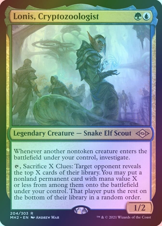 Lonis, Cryptozoologist (MH2) (204) / Foil