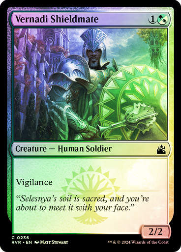 Vernadi Shieldmate (rvr) (236) / Foil