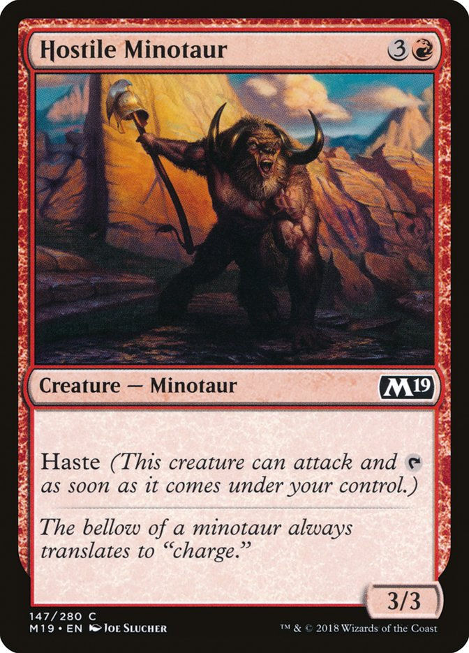 Hostile Minotaur (M19) (147)
