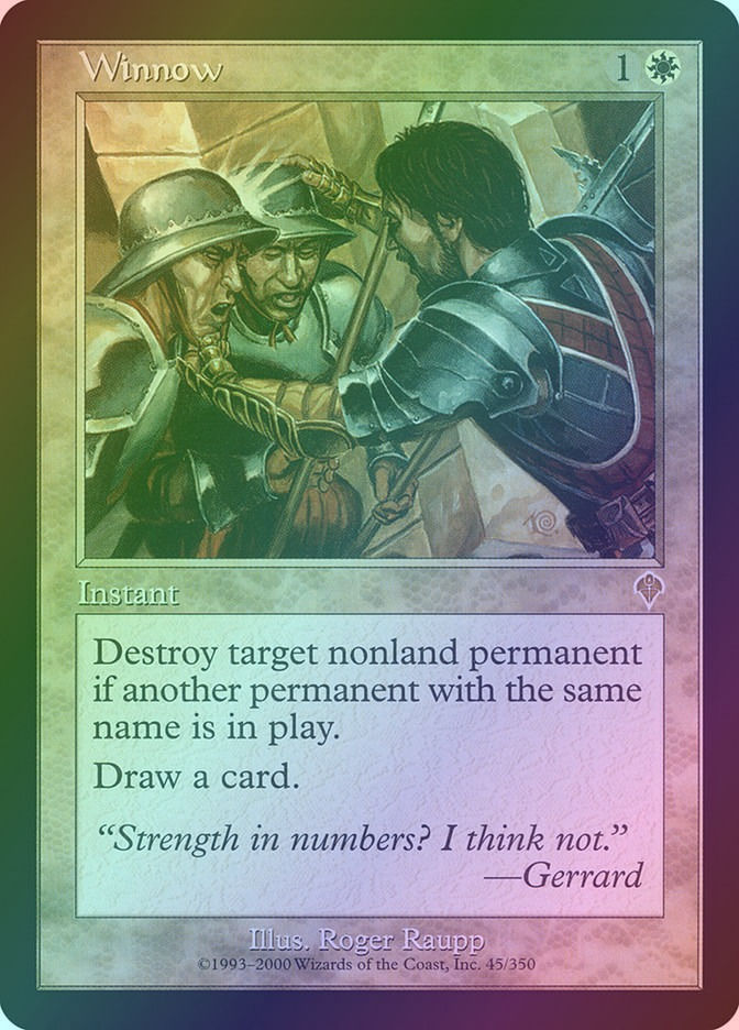 Winnow (INV) (45) / Foil
