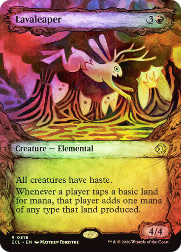 Lavaleaper (ECL) (318) / Showcase / Foil