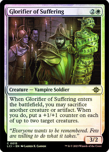 Glorifier of Suffering (lci) / Foil