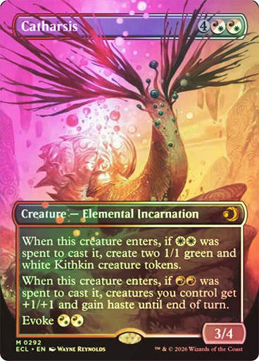 Catharsis (ECL) (292) / Borderless / Foil