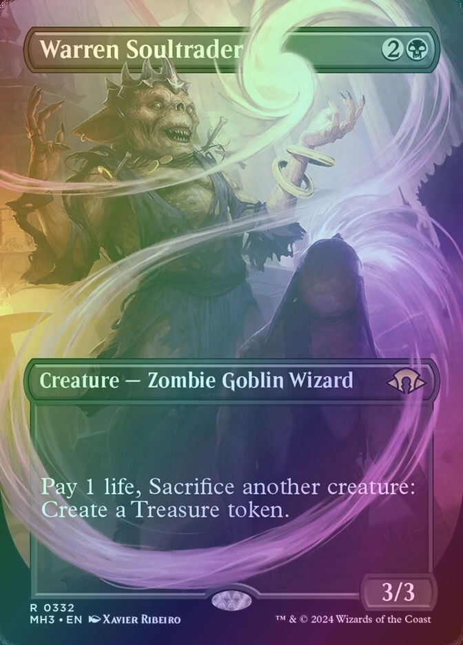 Warren Soultrader (MH3) (332) / Borderless / Foil