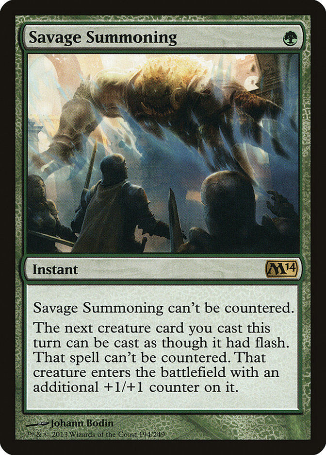 Savage Summoning (M14) (194)