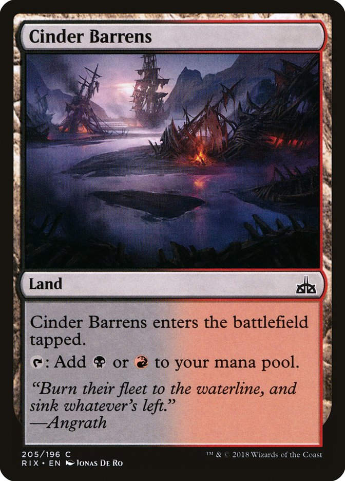 Cinder Barrens (RIX) (205)