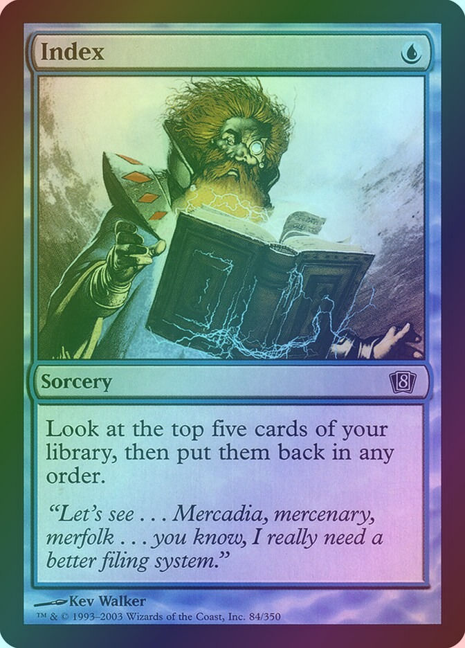 Index (8ED) (84★) / Foil