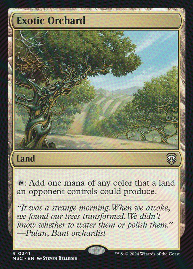 Exotic Orchard (M3C) (341) / Ripple Foil