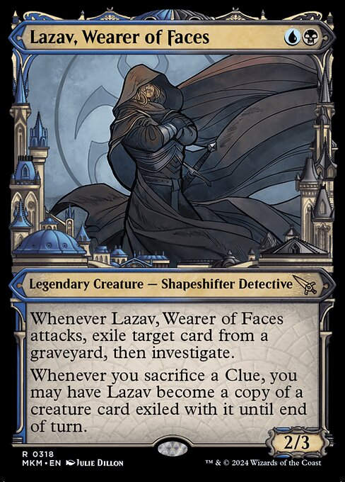 Lazav, Wearer of Faces (mkm) (318) / Showcase