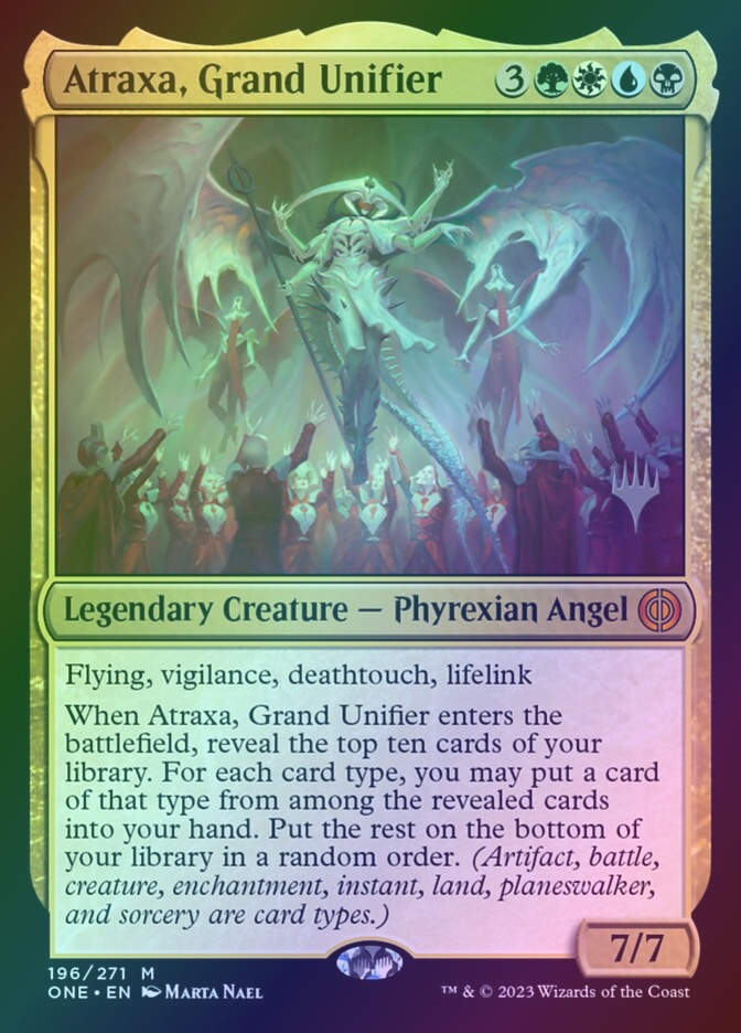 Atraxa, Grand Unifier (PONE) (196p) / Foil