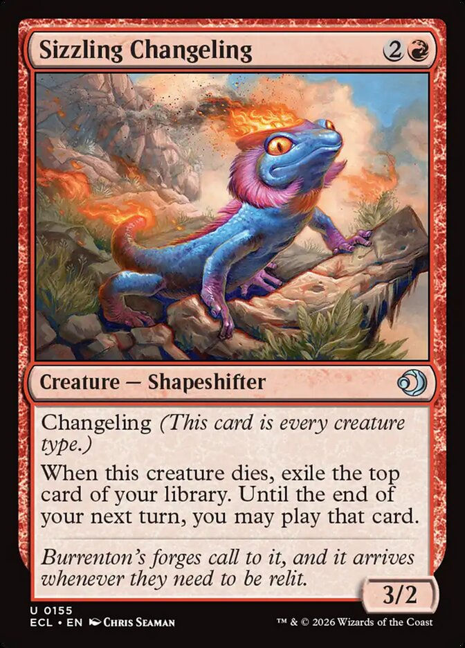 Sizzling Changeling (ECL) (155)