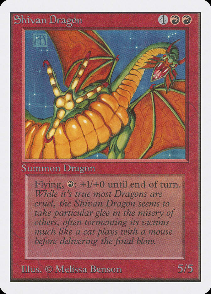 Shivan Dragon (2ED) (175)