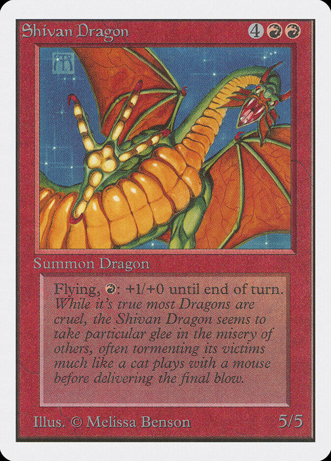 Shivan Dragon (2ED) (175)