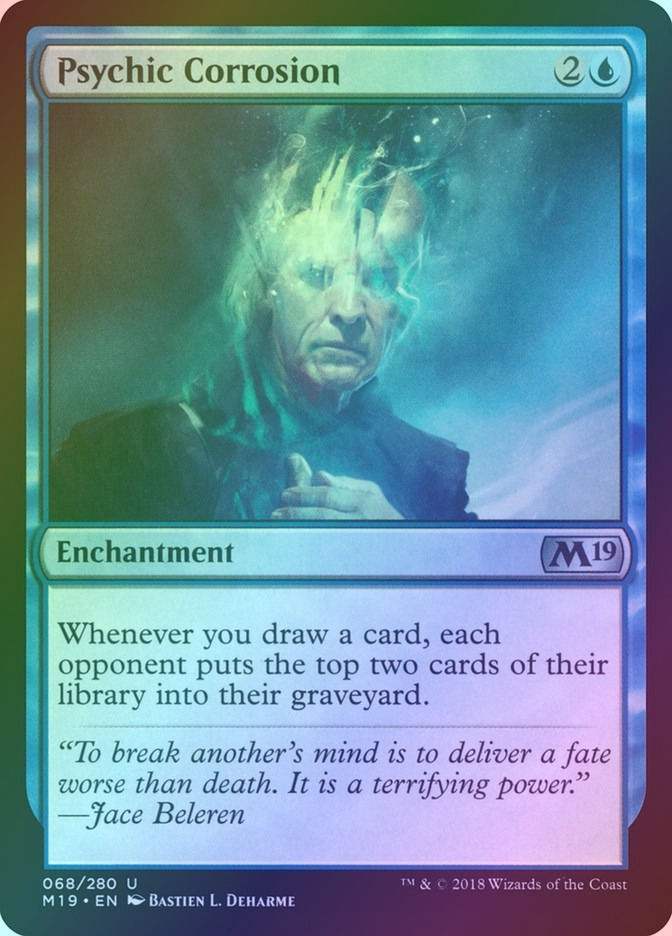 Psychic Corrosion (M19) (68) / Foil