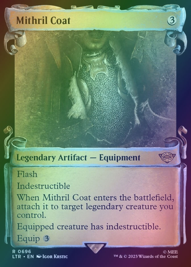 Mithril Coat (LTR) (696) / Showcase / Foil