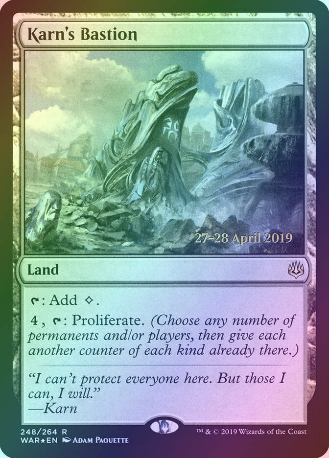 Karn's Bastion (PWAR) (248s) / Foil