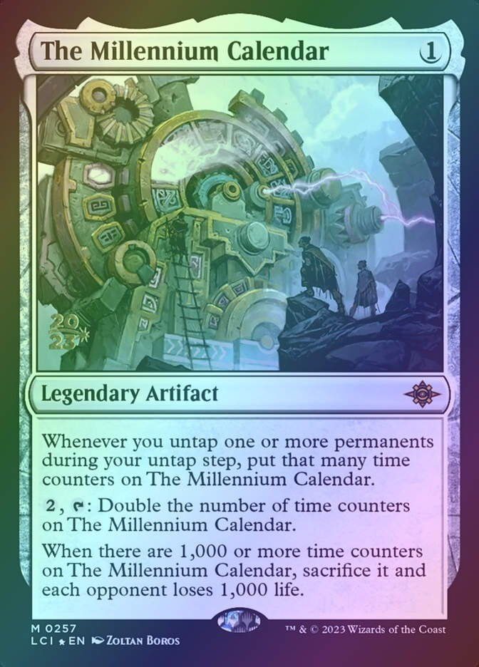 The Millennium Calendar (PLCI) (257s) / Foil
