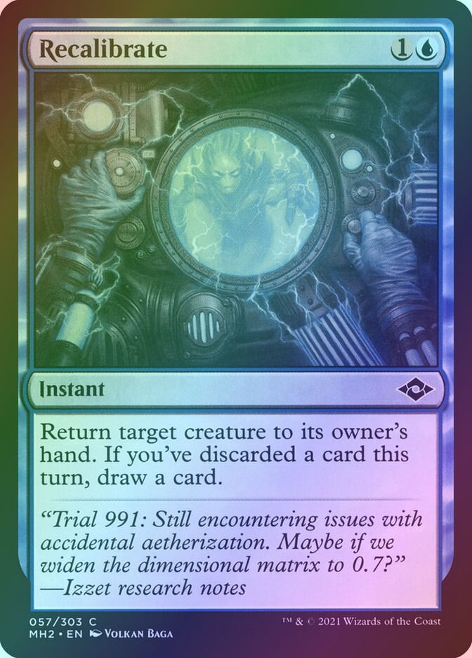 Recalibrate (MH2) (57) / Foil