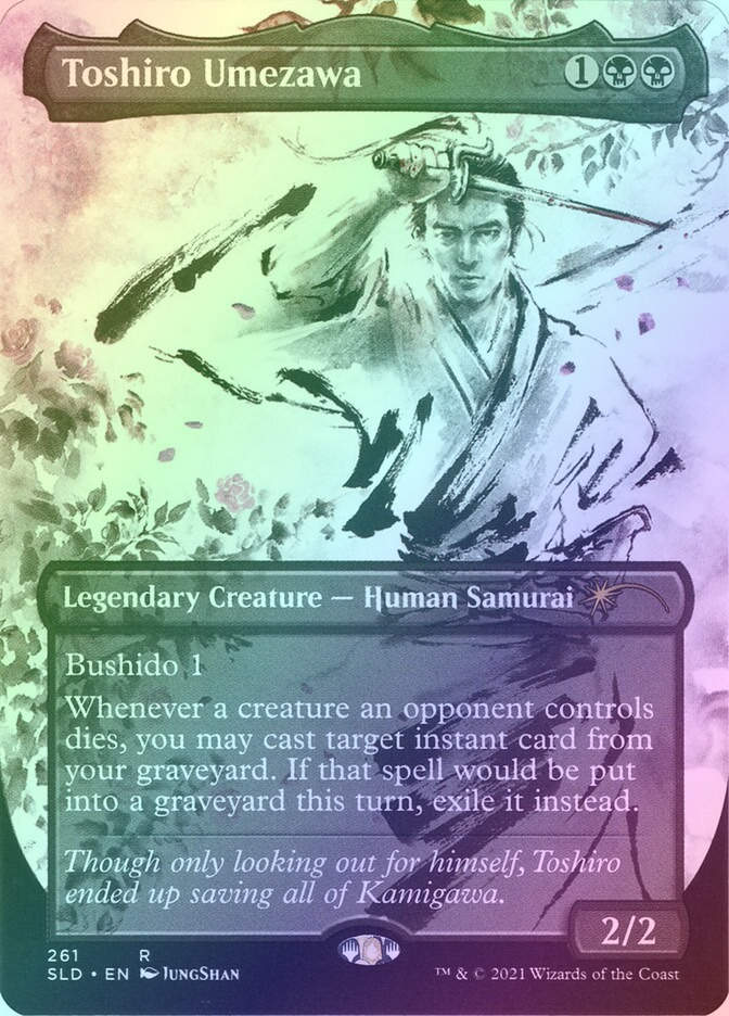 Toshiro Umezawa (SLD) (261) / Borderless / Foil