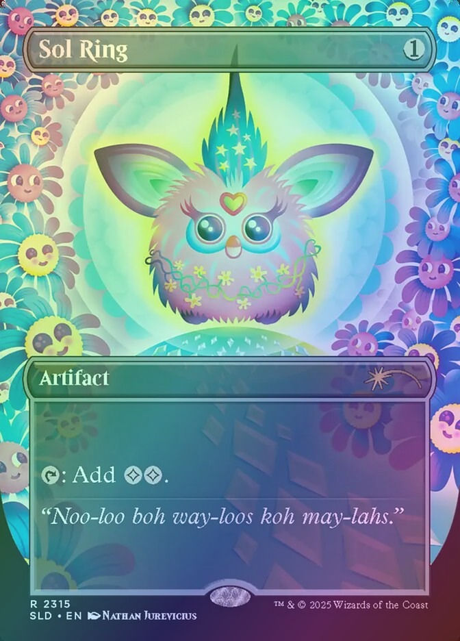 Sol Ring (SLD) (2315) / Borderless / Foil