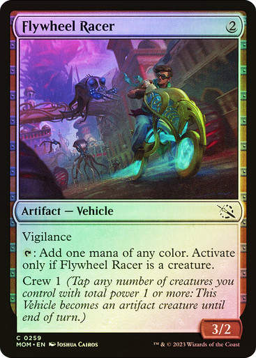 Flywheel Racer (mom) / Foil