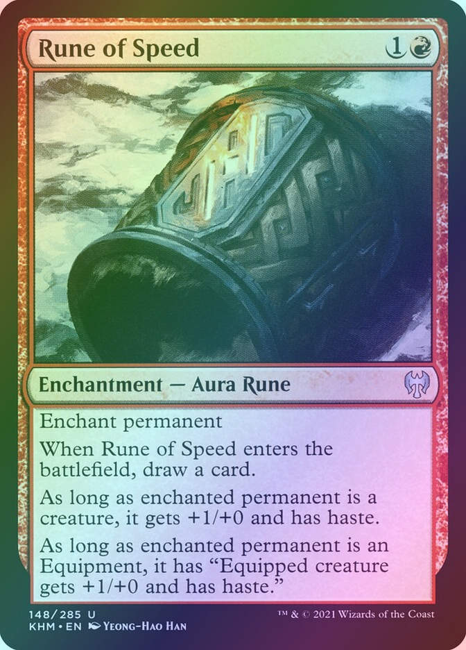 Rune of Speed (KHM) (148) / Foil