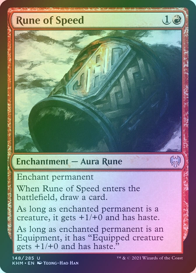 Rune of Speed (KHM) (148) / Foil
