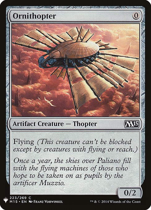 Ornithopter (PLST) (M15-223)