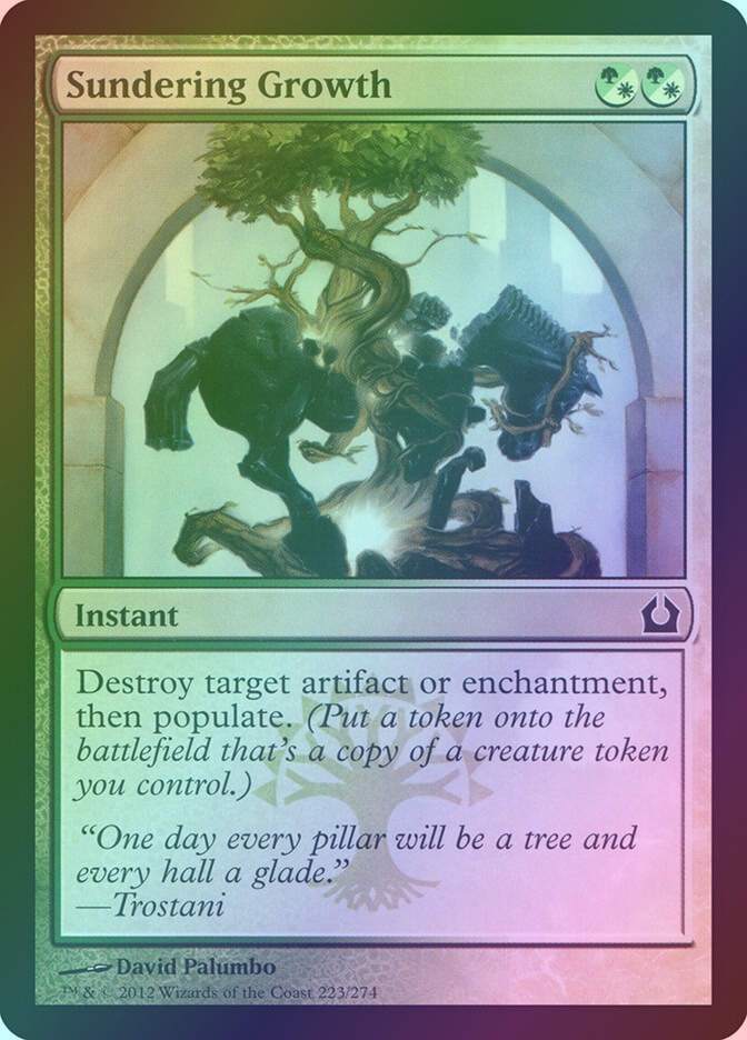 Sundering Growth (RTR) (223) / Foil