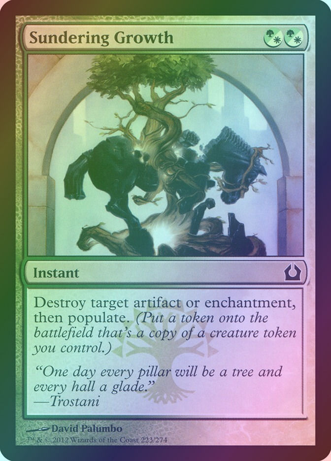 Sundering Growth (RTR) (223) / Foil
