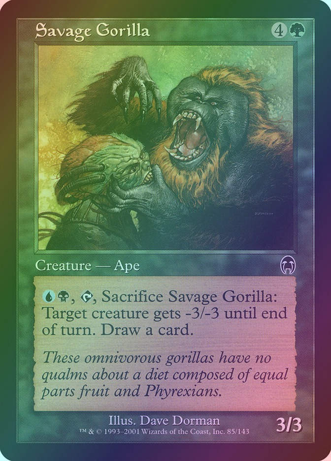 Savage Gorilla (APC) (85) / Foil