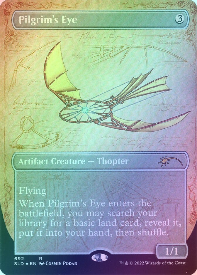 Pilgrim's Eye (SLD) (692) / Borderless / Foil