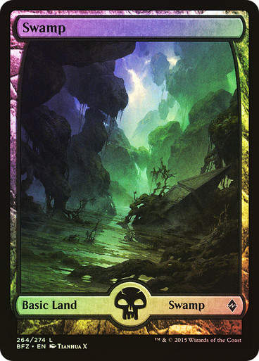Swamp (BFZ) (264) / Foil