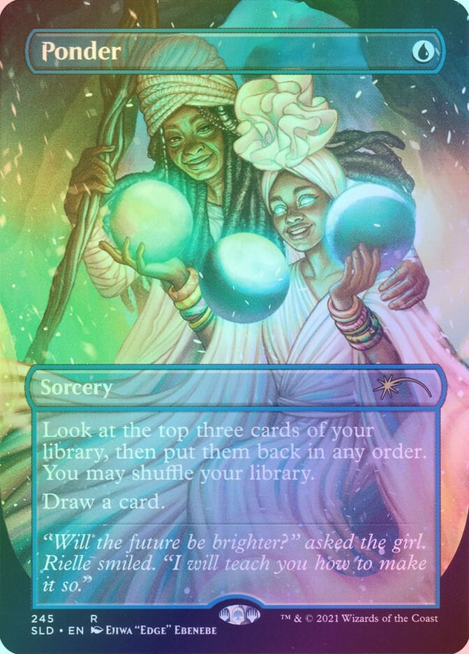 Ponder (SLD) (245) / Borderless / Foil
