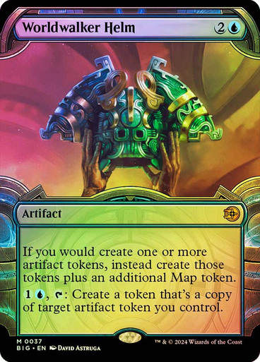 Worldwalker Helm (BIG) (37) / Showcase / Foil