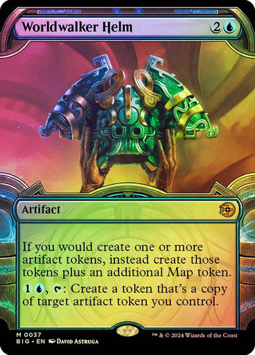 Worldwalker Helm (BIG) (37) / Showcase / Foil