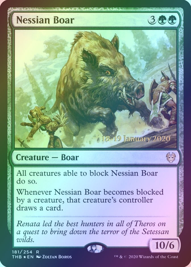 Nessian Boar (PTHB) (181s) / Foil